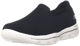 Skechers Womens GO Walk Evolution Ultra-ENDLE Black/White Walking Shoes -7 UK (10 US) (15761)