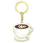 MXXGMYJ Coffee Keychain Gifts for W