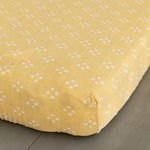 Graced Soft Luxuries 100% Cotton Fitted Crib Sheet for Standard Crib and Toddler Mattresses, for Baby Boys and Girls (Diamond Dot)