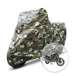 Neodrift 'JungleMax' Bike Cover Compatible for Harley Davidson X440 (All-Weather Motorcycle Protection, Water & UV Resistant, Dustproof, Windproof).