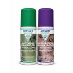 Nikwax Leather Footwear Cleaning and Waterproofing Duo-Pack, 8.4 oz. / 250ml (123)