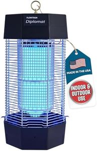 Flowtron Indoor/Outdoor Fly Control, 2000 sq.ft Indoor & 2 Acre Outdoor Insect Control with Dual Lure Method, 150W UV Light & Fly Sex Lure/Octenol for Flies and Mosquitoes, UL Certified