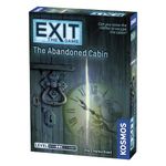 Thames & Kosmos - EXIT: The Abandoned Cabin - Level: 2.5/5 - Unique Escape Room Game - 1-4 Players - Puzzle Solving Strategy Board Games for Adults & Kids, Ages 12+ - 692681