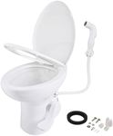 SEAFLO Porcelain RV Toilet with Spr