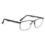 ROYAL SON Rectangular Black Computer Glasses Blue Light Blocking Spectacles Frames Men Women - SF0082-C1-Frame