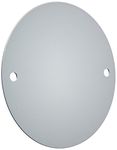 Morris Products 36850 4 In. Round Weatherproof Covers - Blank Gray