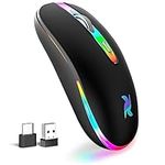 HZD LED Wireless Mouse, Slim Silent