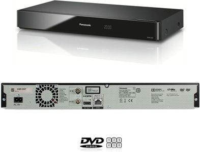 Panasonic DVD Recorder with Freeview HD – Black