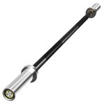 POWER GUIDANCE Olympic Barbell Bar, Strength Training Bar for Barbell Curl，Squat，Deadlift, Universal Barbell (Straight 5FT)