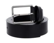 Calvin Klein Men's Essential Belt 35 mm Leather Belt, Black, 32