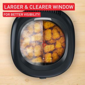Tefal Vision Deep Fryer, 3L – Black
