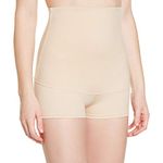 Maidenform Flexees Women's Shapewear Minimizing Hi-Waist Boyshort Underwear, Latte Lift, X-Large