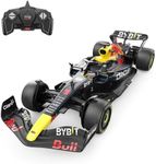 Red Bull F1 Car 1/18 Scale RC Car, Rastar 2022 Oracle Red Bull Racing F1 Remote Control Car Red Bull Formula 1 RB18 2022 Sergio Perez, Dark Blue 2.4G F1 Model car for Kids Adults