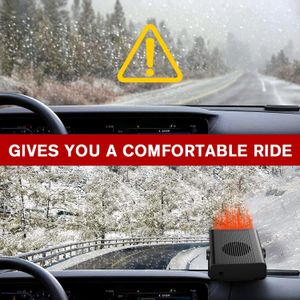 Leaflai 12V Portable Car Heater – Compact Vehicle Defroster