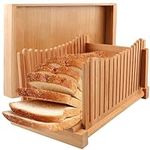 Bamboo Bread Slicer Guide Adjustabl