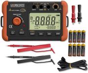 VICTOR VC60B+ Digital Insulation Resistance Tester Megohm Meter DC250/500/1000V AC750V Orange with Black