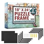 [2 Pack] Puzzle Frame Kit to Displa