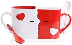 Blu Devil Kissing Mugs Set, Anniver