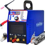 Plasmargon Plasma Cutter TIG Welder (Pulse) Stick Welder - CT418 3 in 1 Combo Welding Machine, 180A Pulse TIG/Arc Welding, 40A Plasma Cutting, 220V