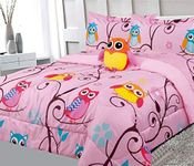 Sapphire Home 6 Piece Owl Bedding S