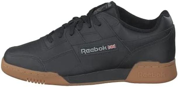 Reebok Workout Plus, Sneaker Unisex - Adulto, Nero Black Carbon Classic Red Reebok Royal Gu 000, 44.5 EU