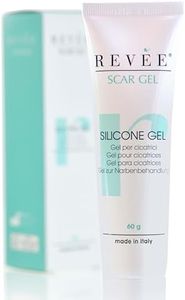 REVÉE Scar Gel 60 gr Crème Cicatrices Chirurgicales 100% Silicone - Gel Topique pour Cicatrices - Crème Cicatrice Plaies - Gel Cicatrices
