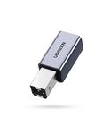 UGREEN USB B Print Adapter USB C to USB B Printer Adapter Scanner Adapter Type B USB B Adapter Compatible with HP, Canon, Epson, Dell, Lexmark, Brother etc.