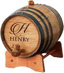 My Personal Memories Custom Engraved and Personalized Whiskey Wine Scotch Bourbon Mini Oak Barrel - Complete Aging Kit - MPM Styles (5 Liter)