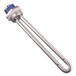 DERNORD 120V 1500W Water Heater Element Screw-in Heating Element High Watt Density