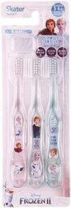 Skater Frozen 2 TB5SCT-A Toothbrush, For Toddlers, Ages 3 to 5, Soft, Set of 3
