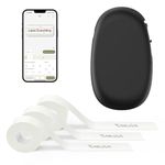 SUPVAN E10 Mini Bluetooth Label Maker Machine with 3 Tapes, Waterproof Label, Versatile App with 30+ Fonts and 660+ Icons, Inkless Labeler for Home, Kitchen, School, Office Organization, Black