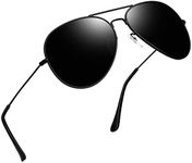 Joopin Aviation Black Sunglasses fo