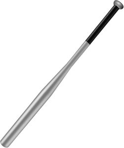 Baseball Bat Steel with Carrying Bag, Alloy Steel Heavy Duty Weighted Baseball Bat, Durable, No-Slip (Silver)