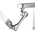 NEW WARE Kitchen Sink Aerators 1080 X 360 Degree Tap Extender - Flexible Water Nozzle for Bathroom and Kitchen