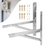 Mounting Bracket for 9000-30000BTU Condenser Ductless Mini Split Air Conditioner Heat Pump Systems, Rust Free Stainless Steel