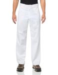 Dickies Men's Original 874 Work Utility Pants, White (White Wh), 28W / 30L