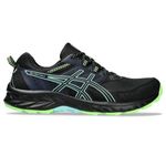 ASICS Men's Gel-Venture 9 Shoes, 10.5, Black/Illuminate Mint