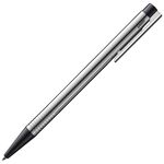 Lamy logo matt black - Ballpoint Pen in an elegant & robust stainless steel case - line width M - including large capacity refill M 16 in black