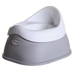 Dreambaby EZY-Potty - Toddler Potty Training Toilet Seat with Removable Bowl and Splash Guard, Grey