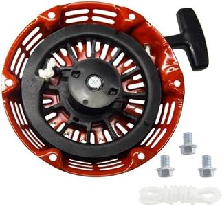 Vasvish GX160 Pull Start Assembly Compatible with GX120 GX200 5.5HP 6.5HP Engine Replacement Parts 28400-Z4M-306ZB 27400-Z1T-702 Recoil Starter (Curved Steel Rod Pawls)