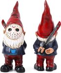 Horror Decor Halloween Decorations Indoor Garden Gnome Garden Statue Home Decor Horror Movie Merchandise Gifts