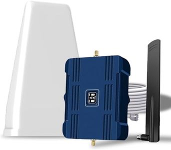 Cell Phone Booster for Home Office, Up to 2500 Sq.Ft, Cell Phone Signal Booster for Band 5/12/13/17, Boost 5G 4G LTE 3G Data for All U.S. Carriers