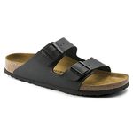 Birkenstock Arizona SFB Black Birko-Flor 9 US Womens / 7 US Mens