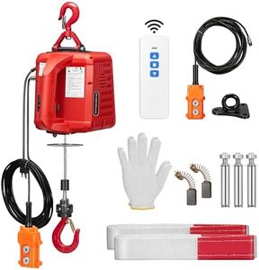 VIVOHOME 3-in-1 Electric Hoist Winch 1540lbs, 40ft Lifting Height for Towing