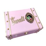 Craft Village Personalized Photo & name trunk (10x7x3.5) (Baby Pink)