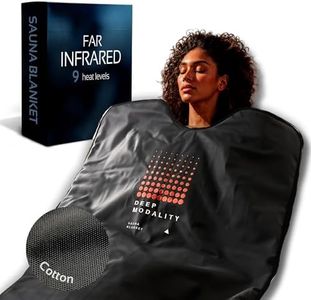 Superior - Low EMF Infrared Sauna Blanket | Detox, Wellbeing & Recovery | Highest Grade Materials, Adjustable Temp 77-176°F, 6ft x 3ft (Classic Edition)
