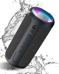 Maxesla Mini Portable Bluetooth Speaker Wireless, 10W Speakers Wireless Bluetooth, Portable Speaker Up to 20hours Playtime, IPX67 Waterproof Wireless Speaker Dual Stereo Pairing, USB Type C, Carabiner