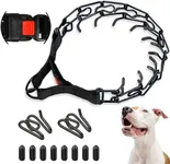 Supet Dog Training Collar, Adjustable Dog Training Collar with Buckle for Small Medium Large Dogs(Packed with One Extra Links)