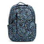 Vera Bradley Women's Large Backpack Travel Bag, Dreamer Paisley-Recycled Cotton, One Size