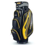 PowaKaddy PREMIUM TECH GOLF CART TROLLEY BAG - BLACK/YELLOW